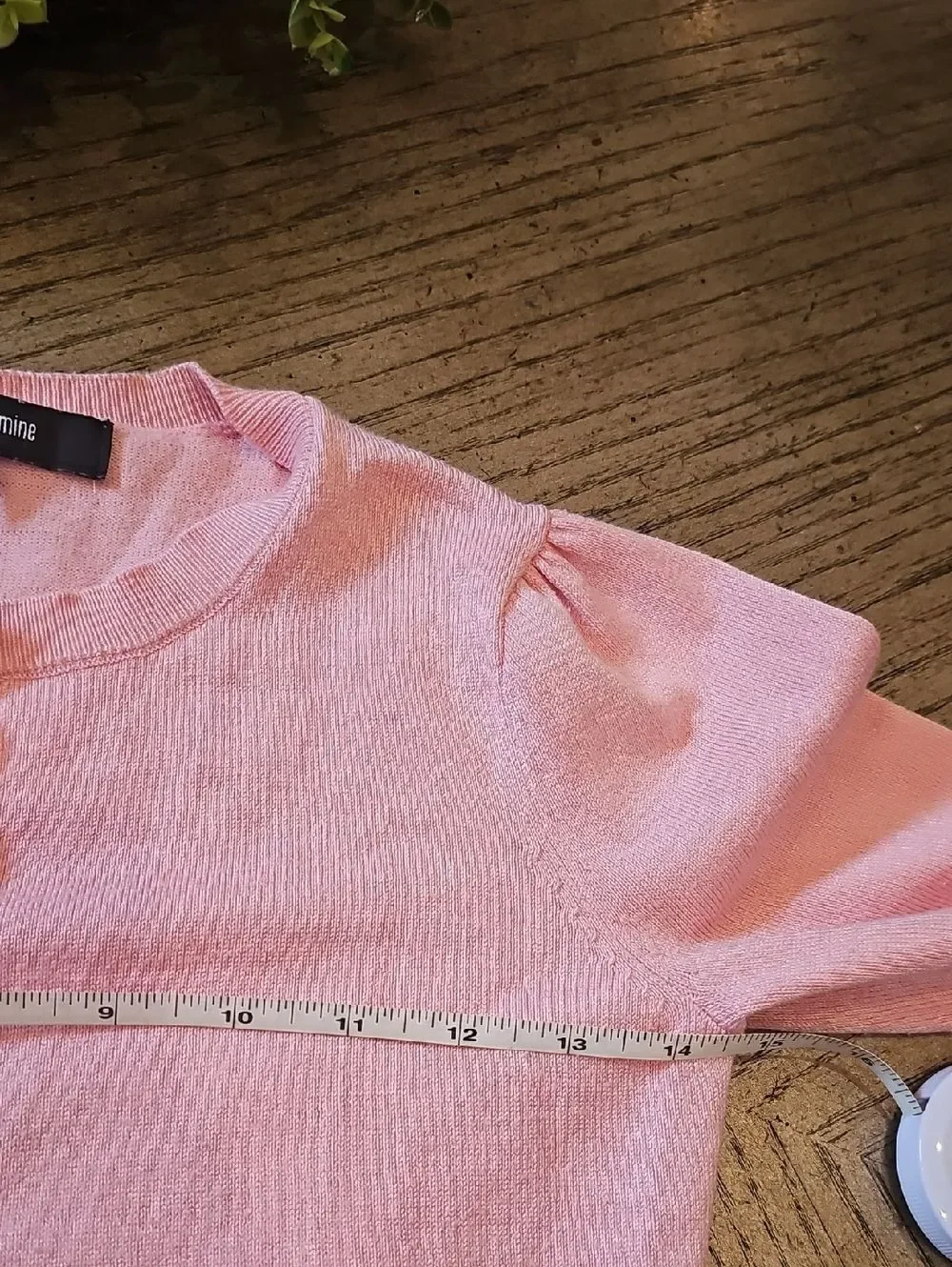 Pink Button Cardigan Size 7/8